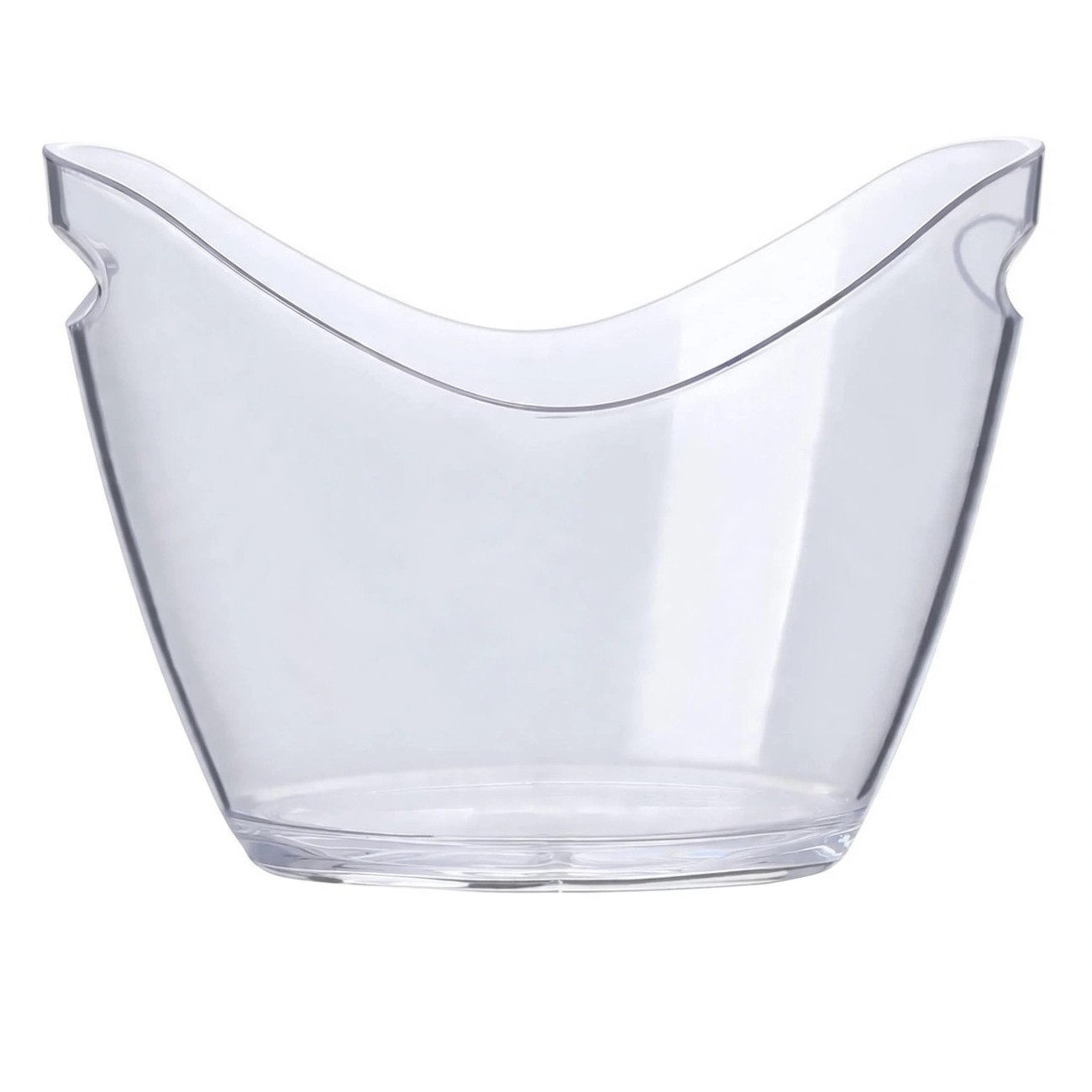 8L Plastic Ice Bucket With Handles