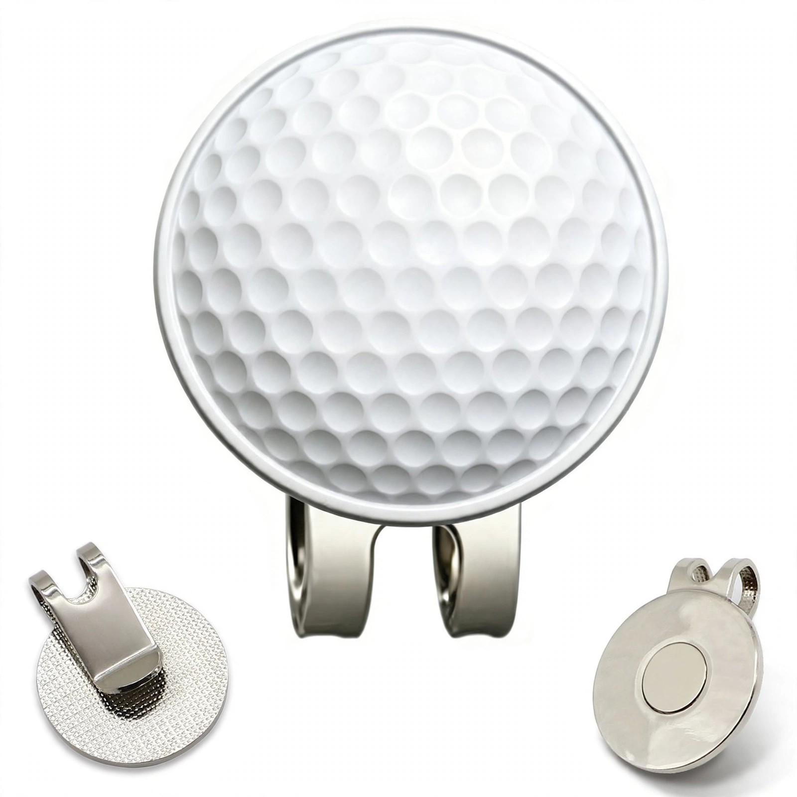 Magnetic Golf Cap Clip for Ball Markers