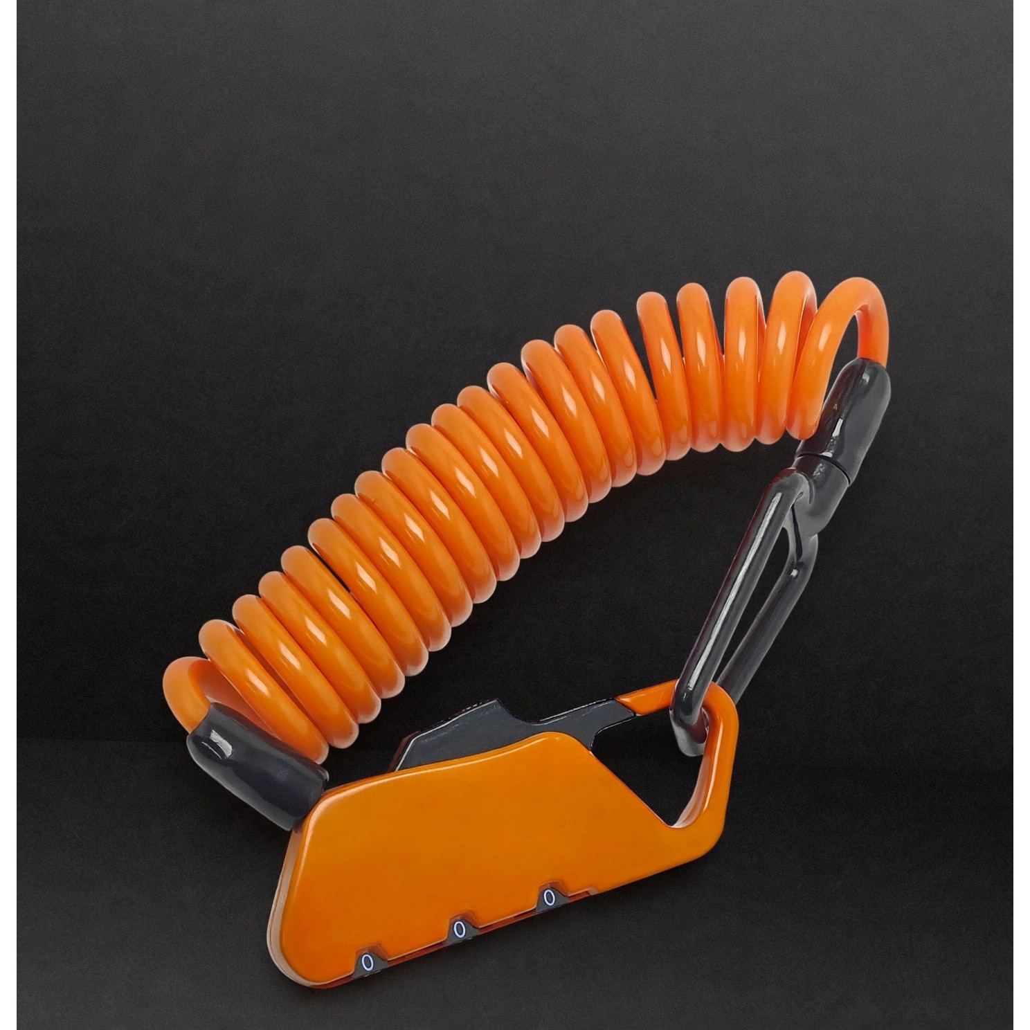 Compact Helmet Lock for Bikes and Motorcycles
