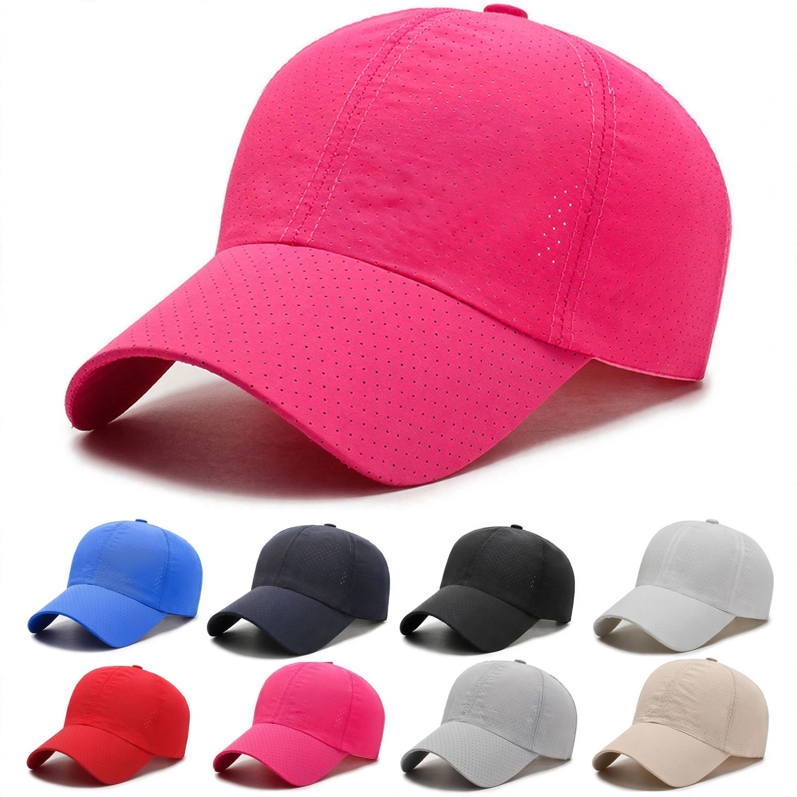 Perforated Quick-Dry Baseball Cap