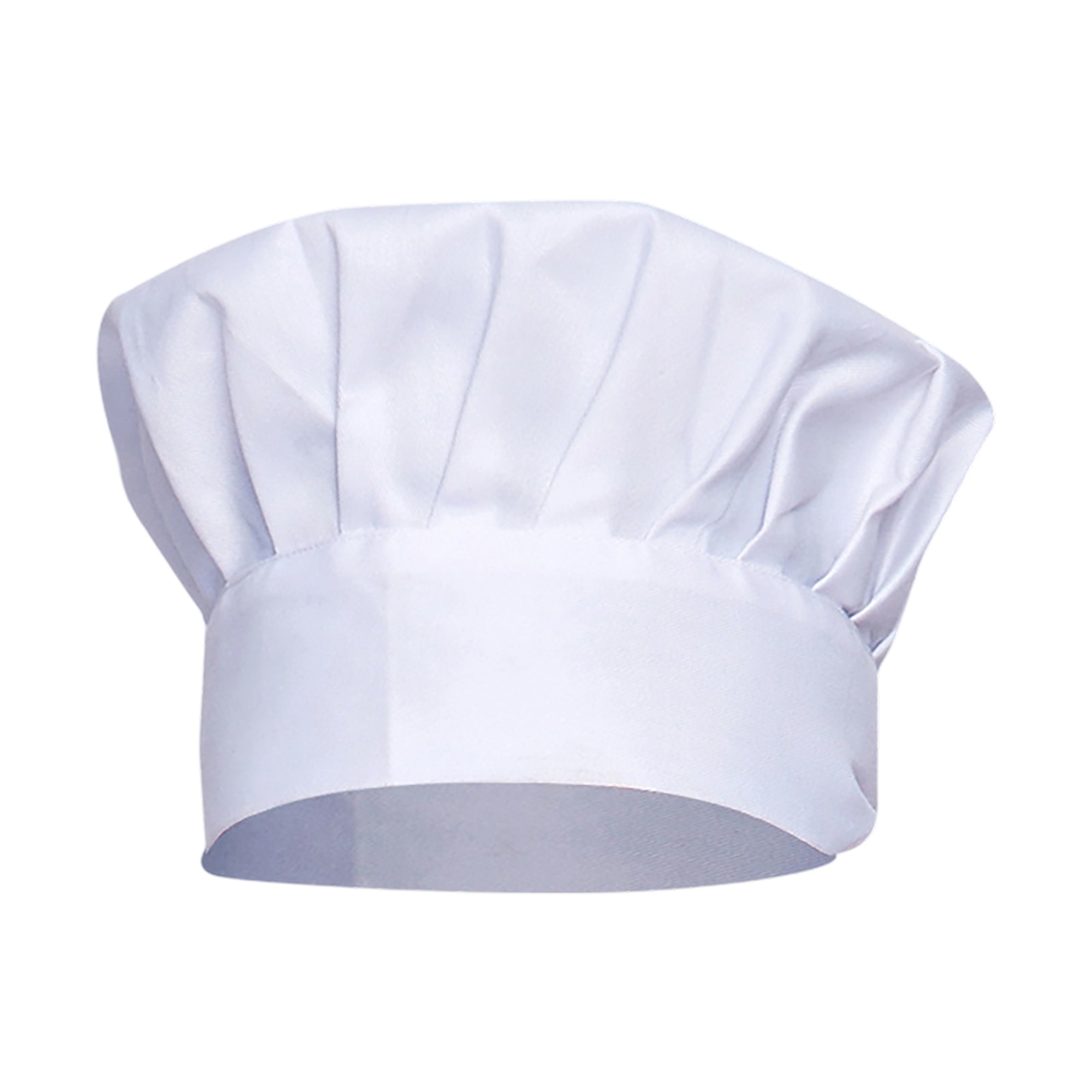 Adjustable Polyester Chef Hat - Black