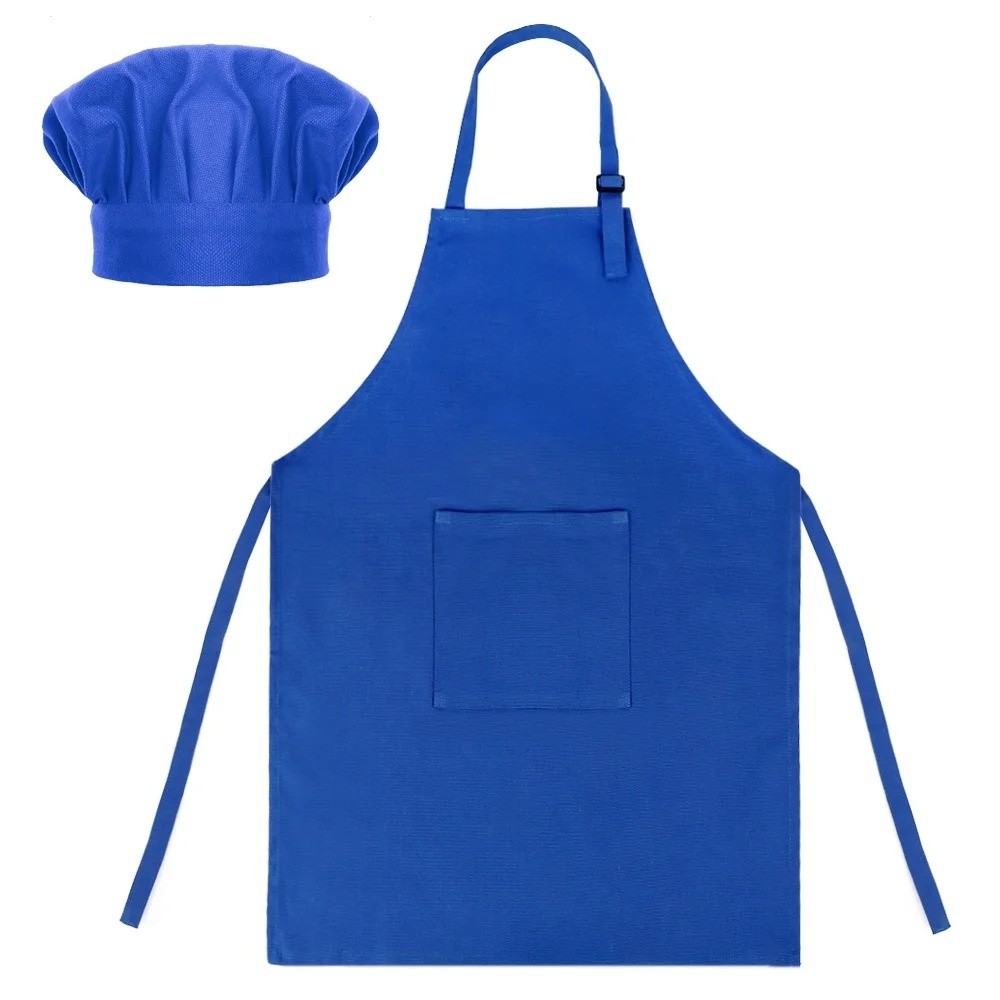 Kids' Chef Apron and Hat Set
