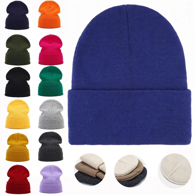 Stretch Knit Cuffed Beanie