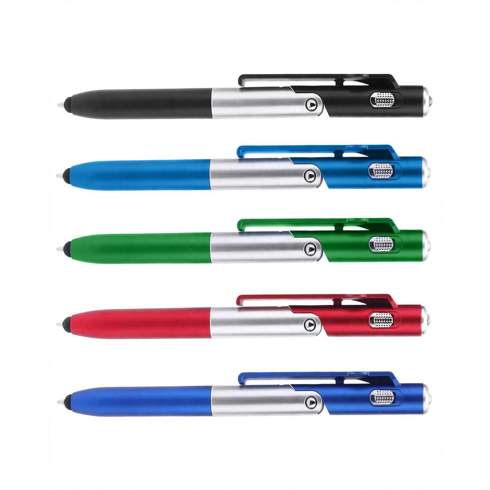 4-in-1 Stylus Pen With LED Light and Phone Stand