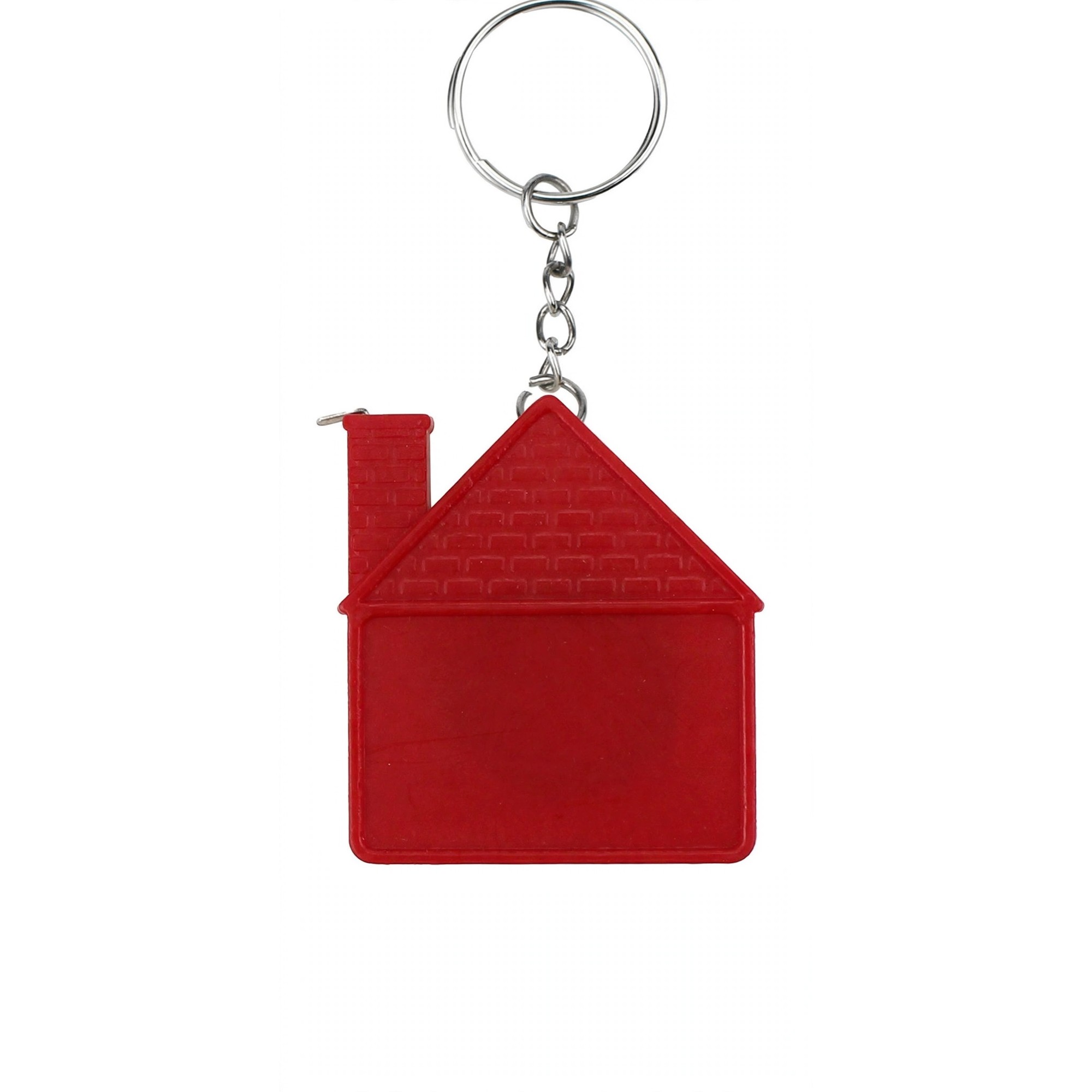House-Shaped Tape Measure Keychain