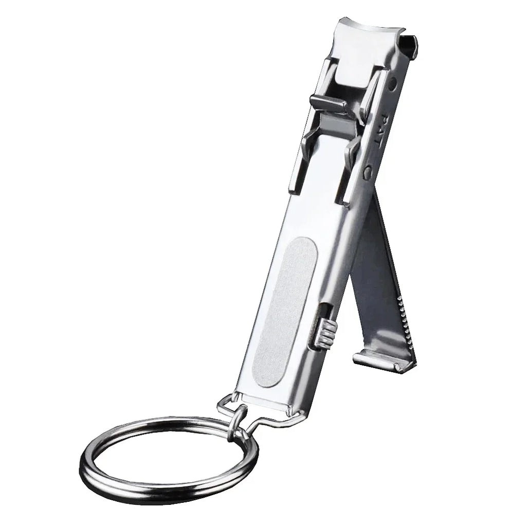 Mini Stainless Steel Nail Clipper Keychain