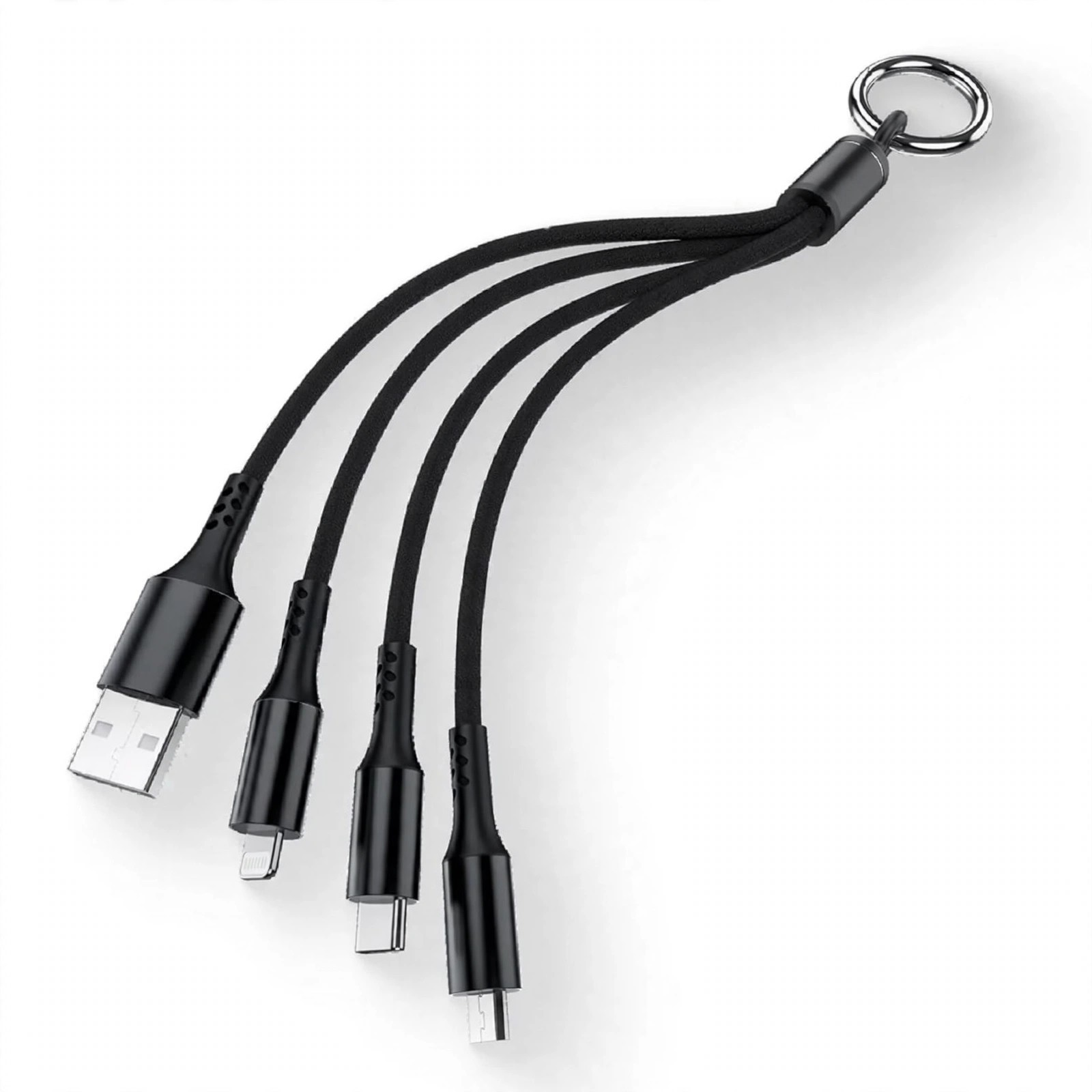 3-in-1 Keychain Charging Cable
