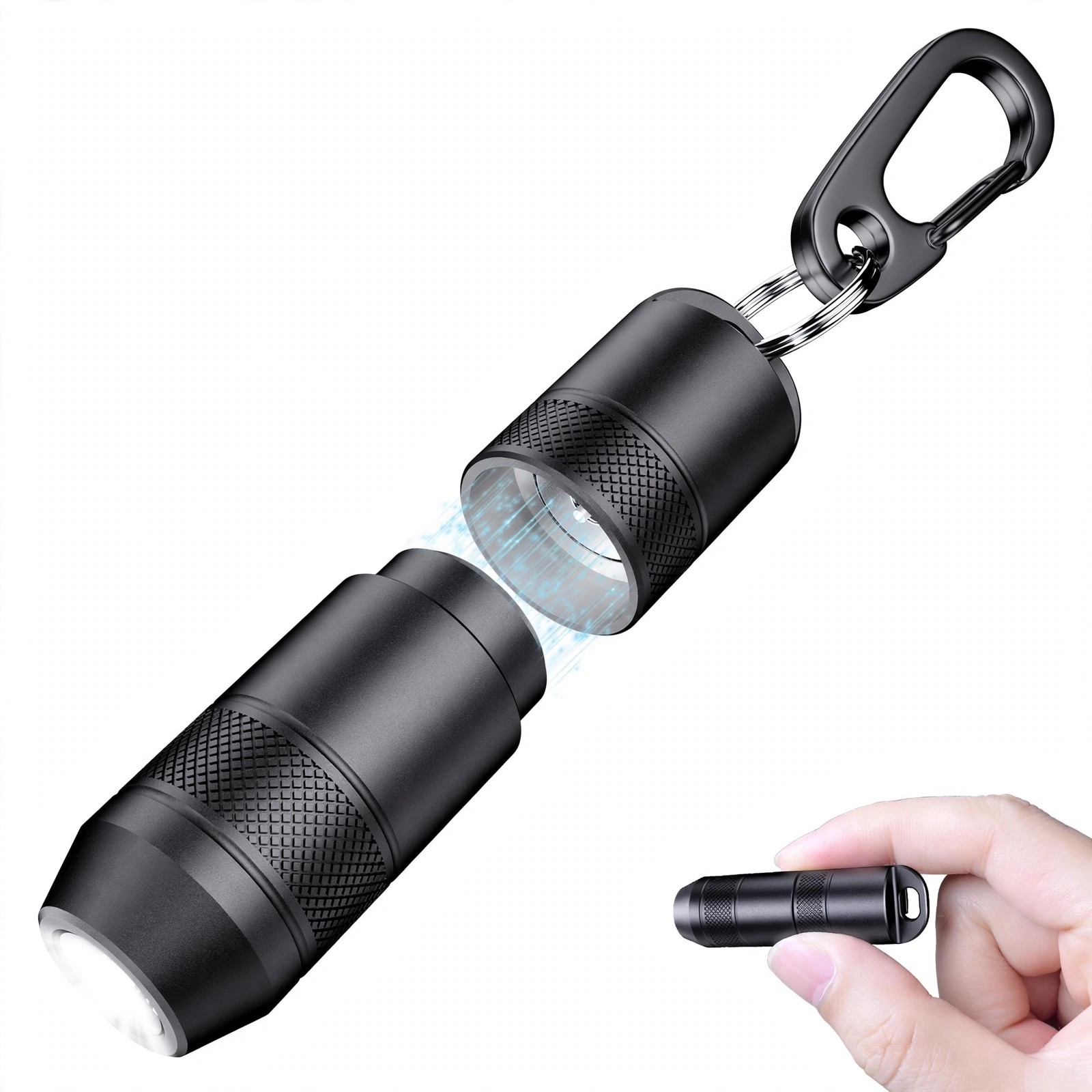 Magnetic Emergency Keychain Flashlight