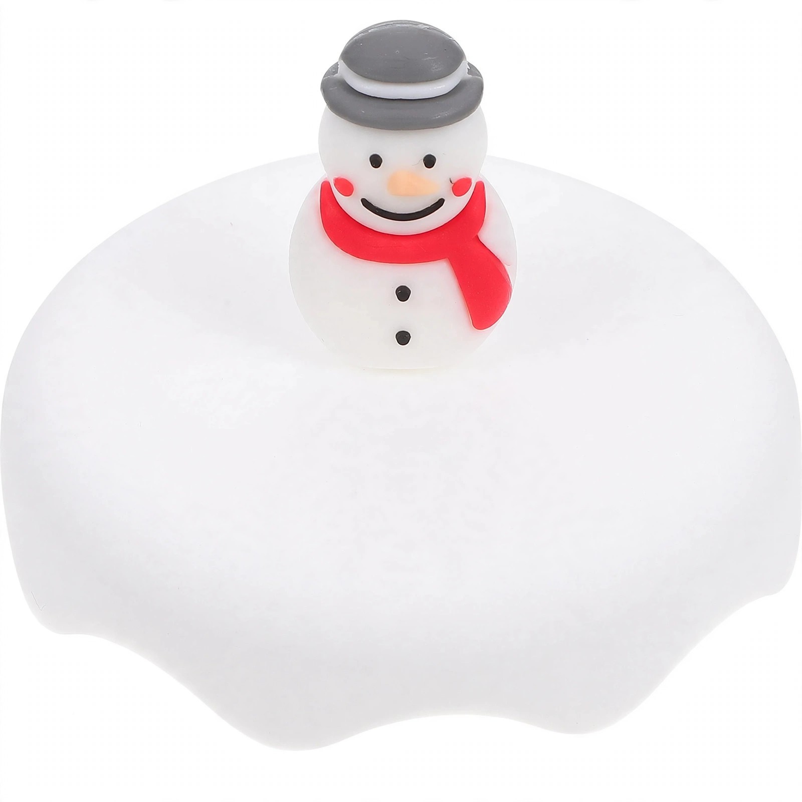Snow-Themed Silicone Mug Cover