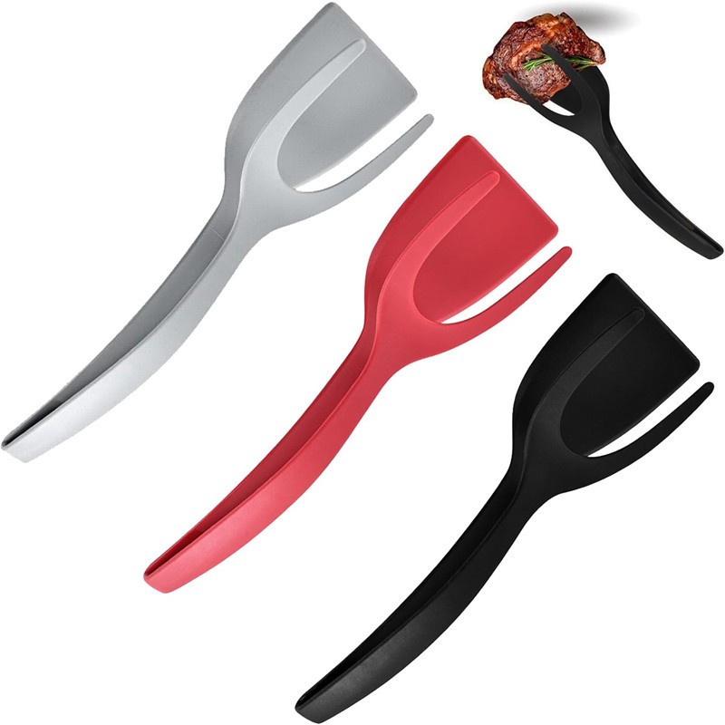 2-in-1 Kitchen Spatula and Tongs