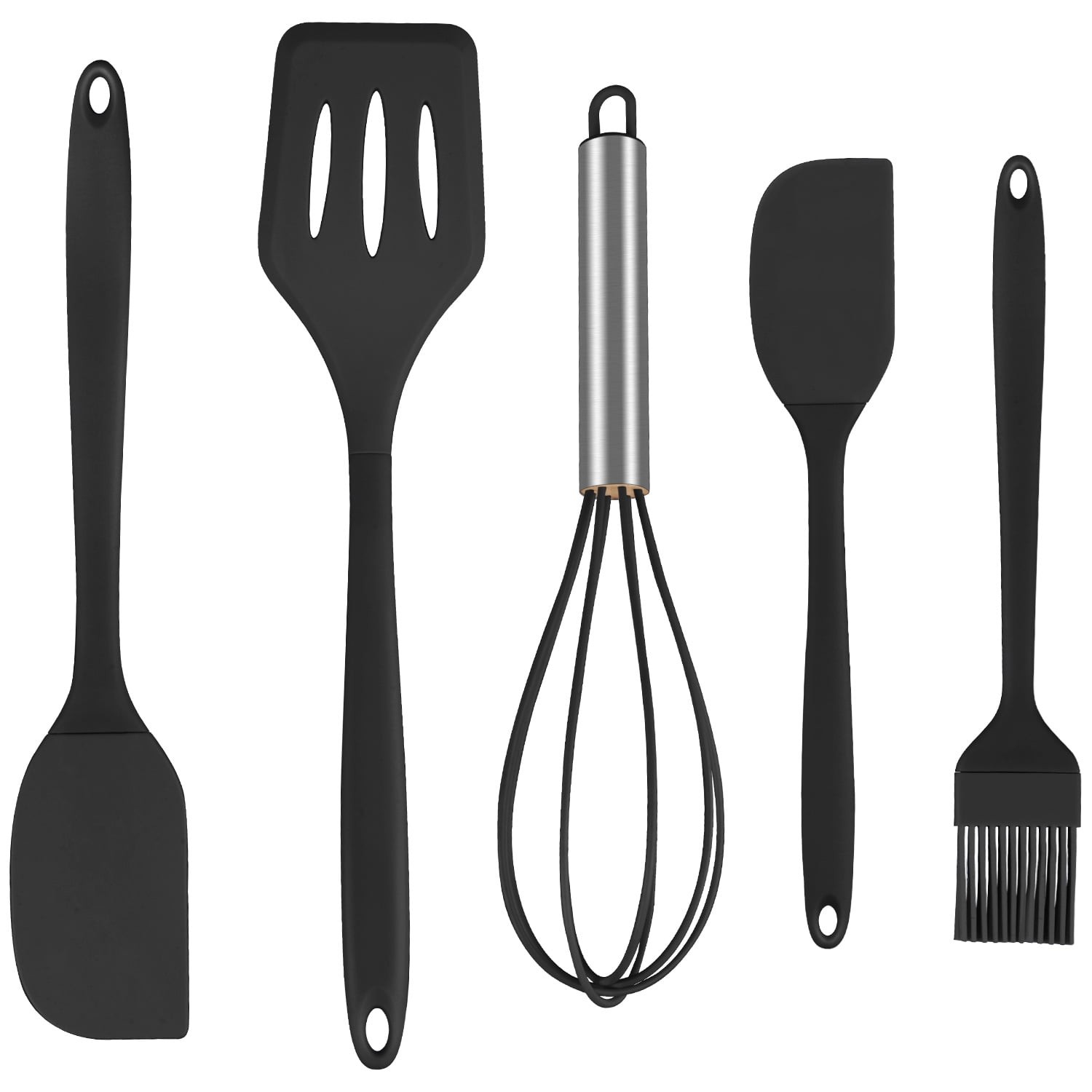 5-Piece Silicone Cooking Utensil Set