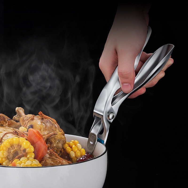 Stainless Steel Hot Bowl Tongs