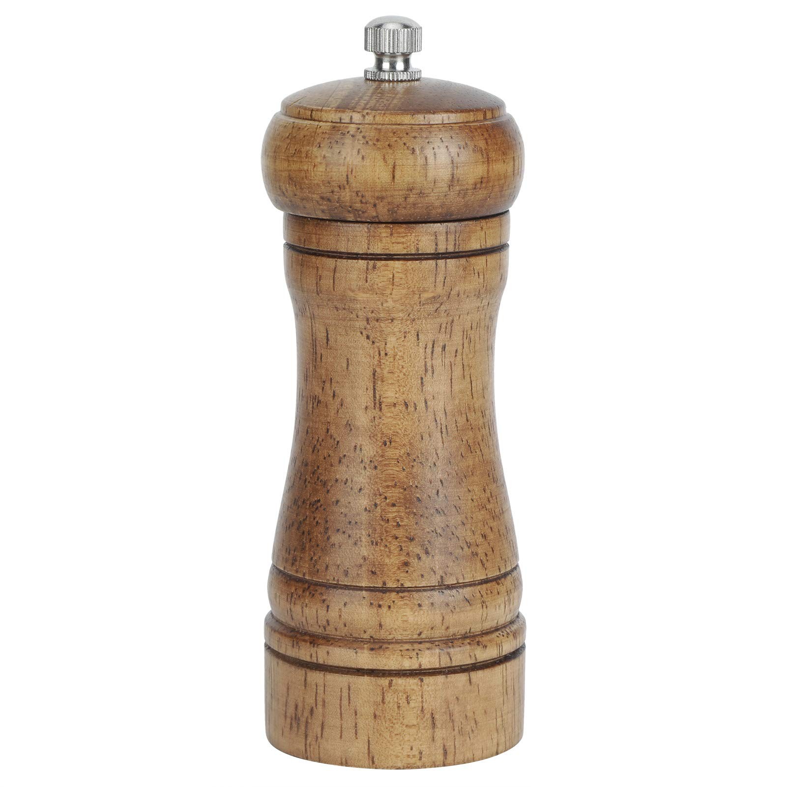 Oak Wood Pepper Grinder With Ceramic Core