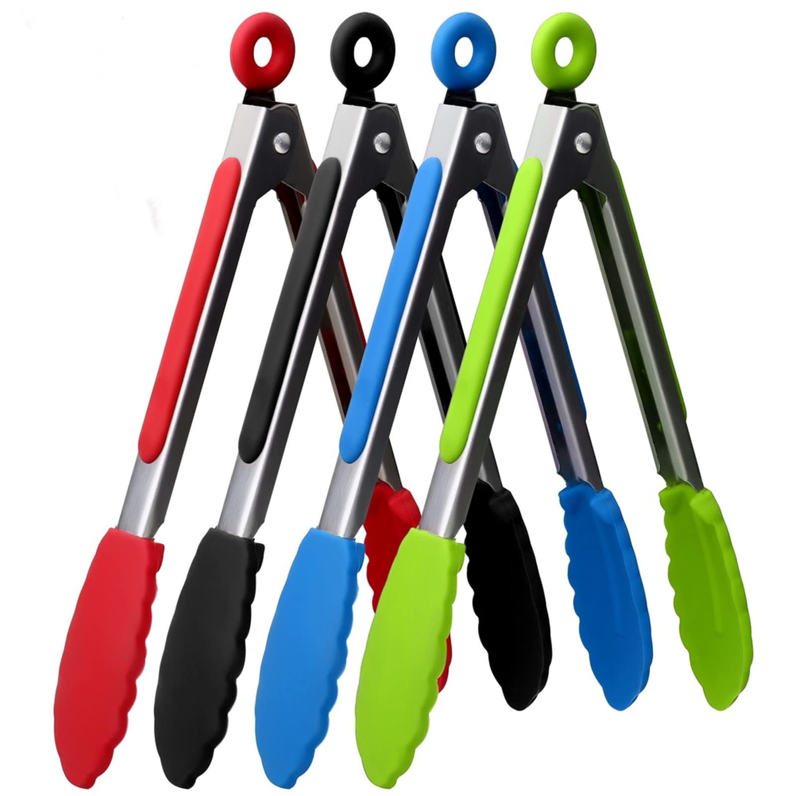 Stainless Steel Locking Kitchen Tongs