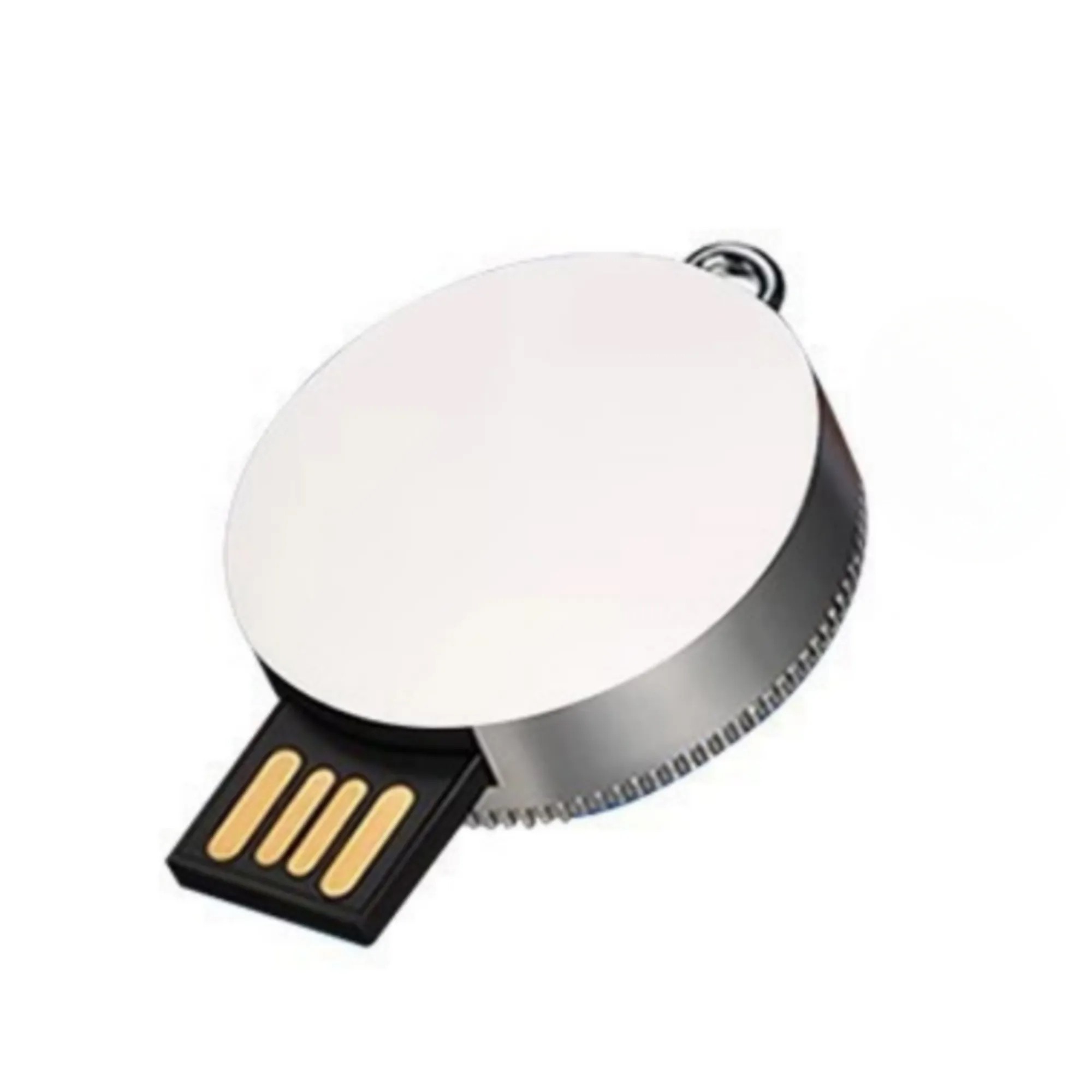 8GB Zinc Alloy School Emblem USB Flash Drive