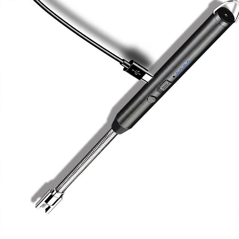 Rechargeable Arc Candle Lighter With Battery Display
