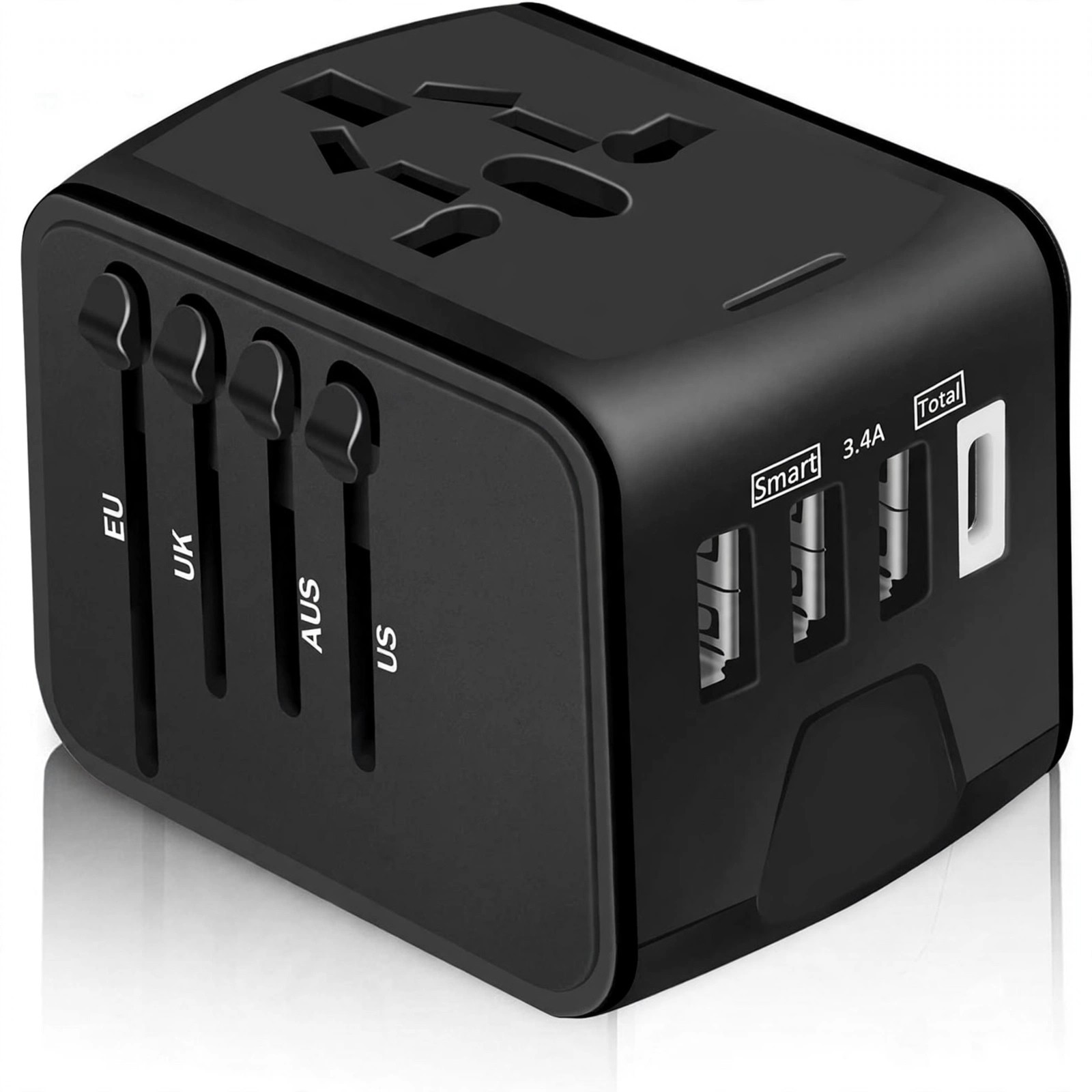 Universal Travel Adapter With USB Ports