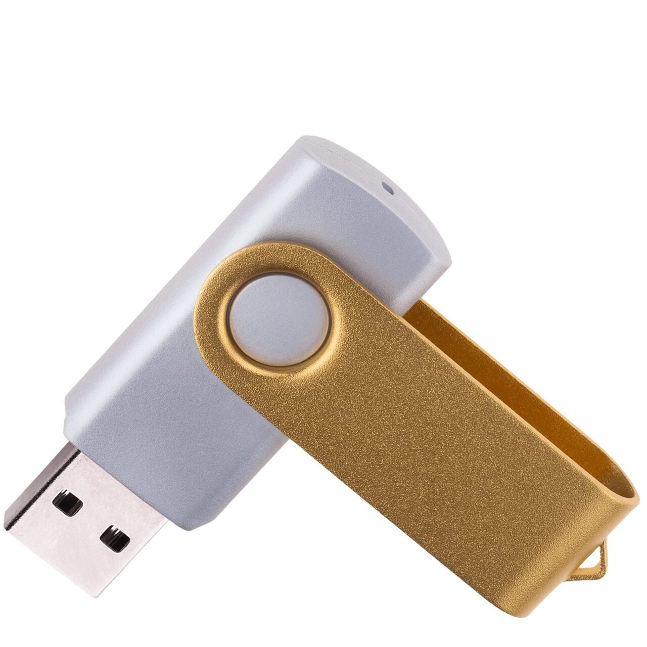 64GB School Crest Swivel USB Flash Drive