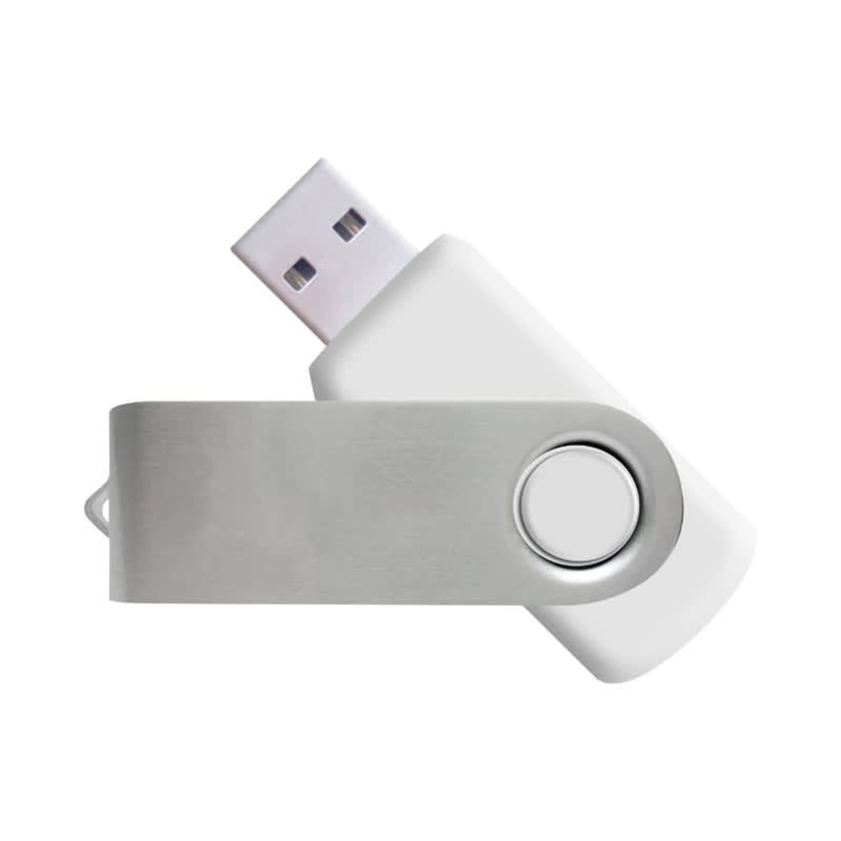 8GB School Crest Swivel USB Flash Drive