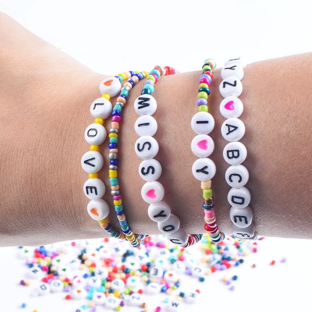 Alphabet Bead Bracelet