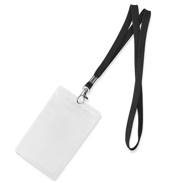 Lanyard With Clear PVC ID Card Holder