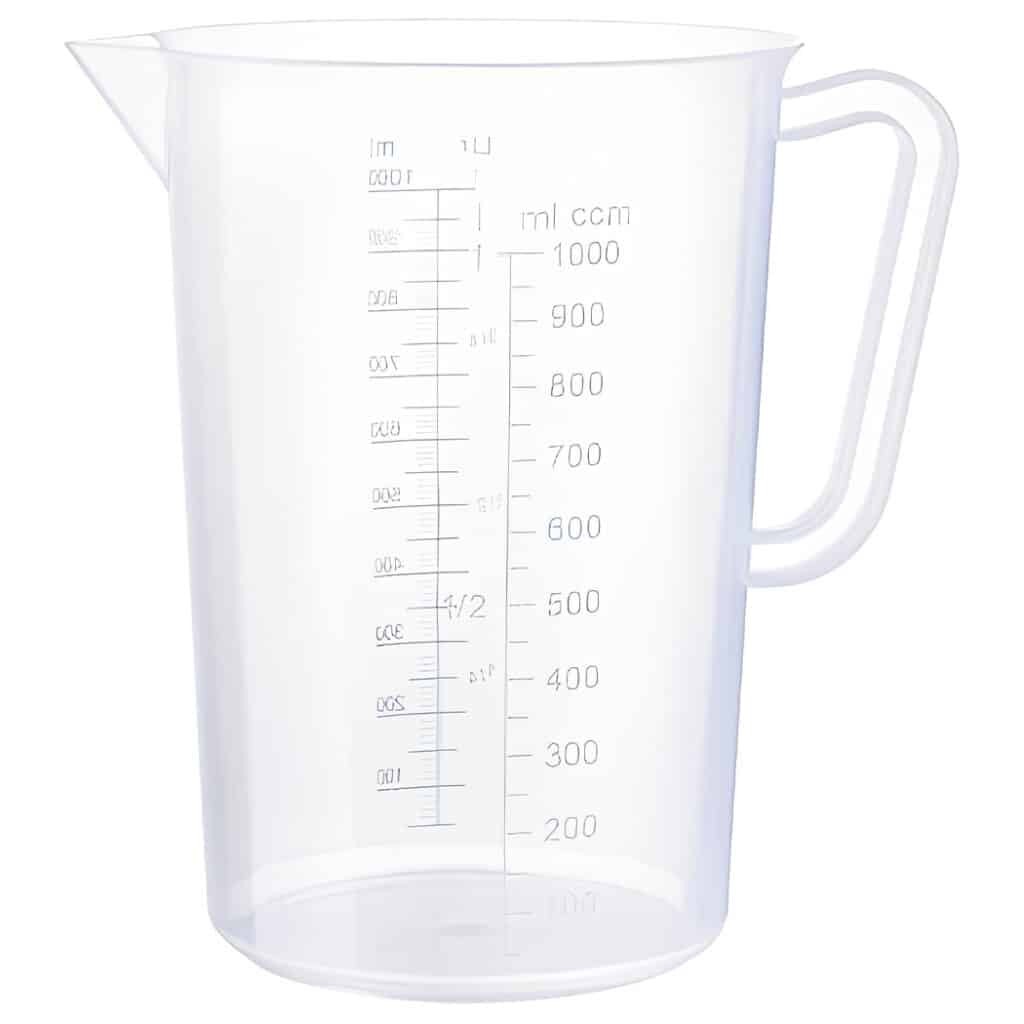 1000 ml Polypropylene Measuring Pitcher With Spout