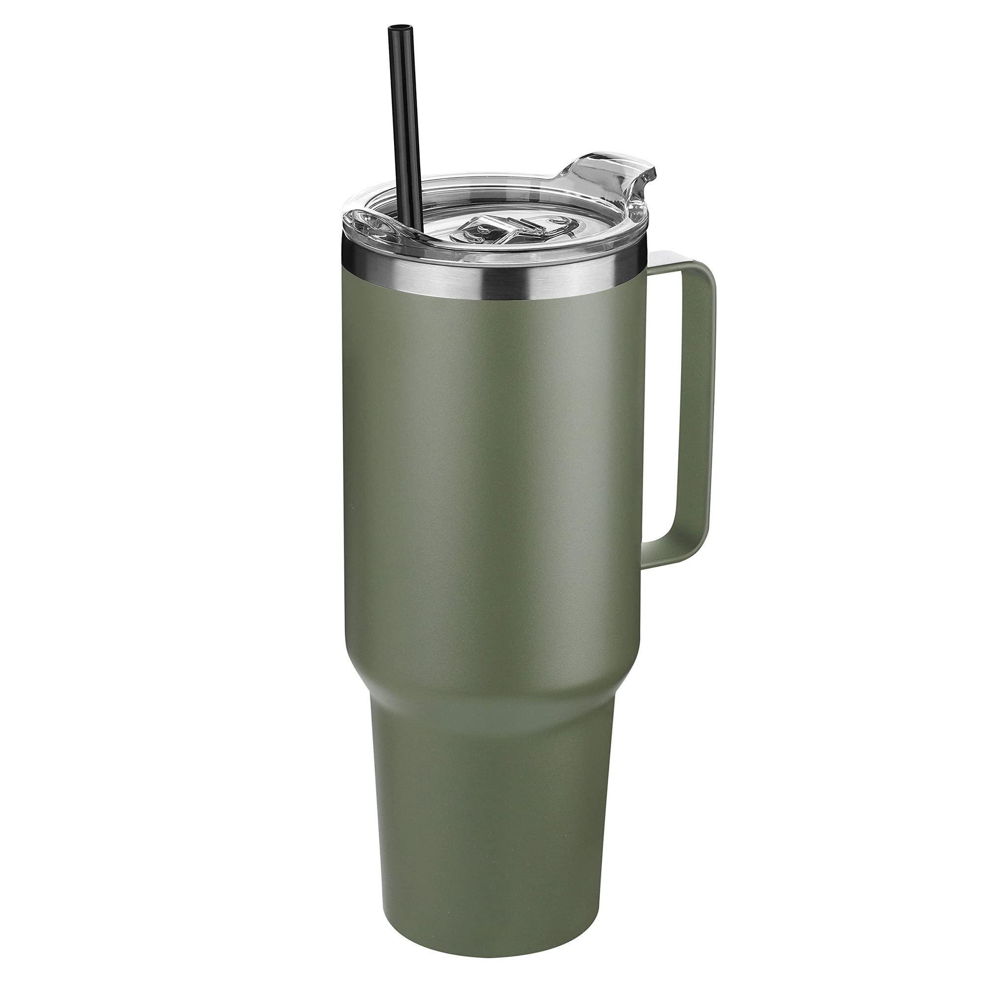 Vacuum Insulated Tumbler With Handle and Spout Lid