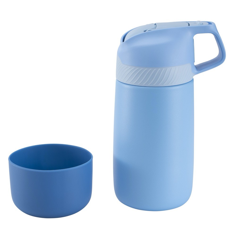 Stainless Steel Water Bottle With Snack Compartment