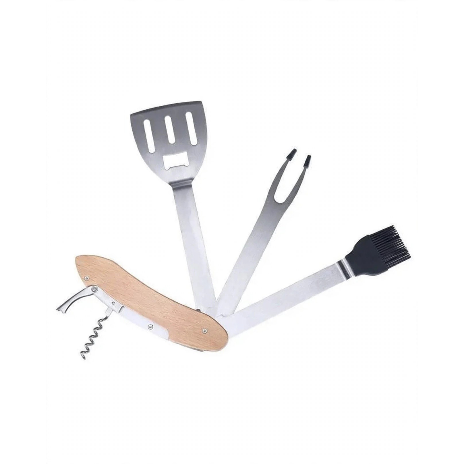 5-in-1 Folding BBQ Grill Multi-Tool