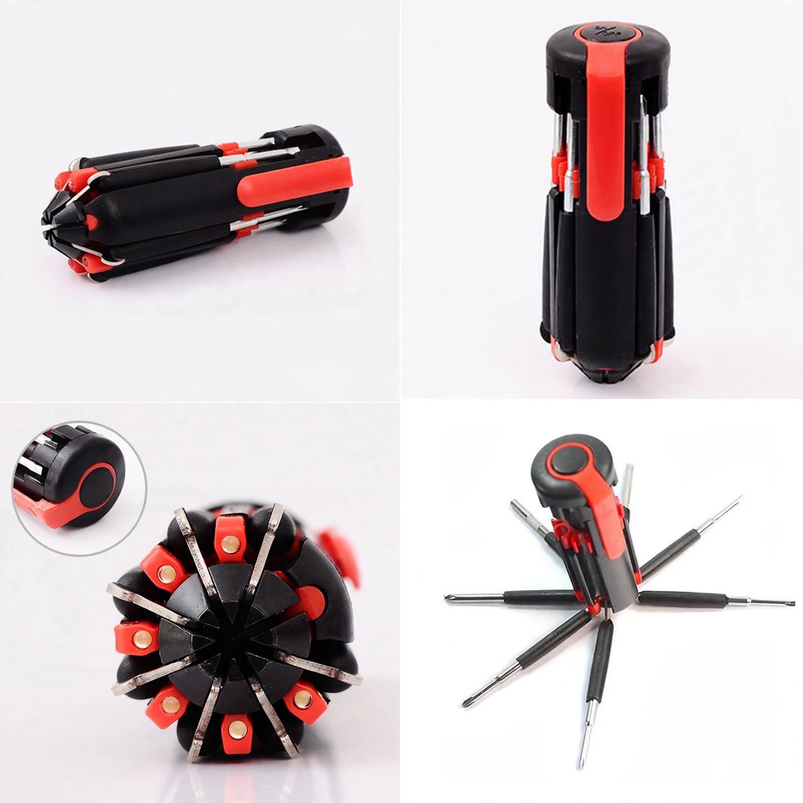 8-in-1 Screwdriver With LED Flashlight