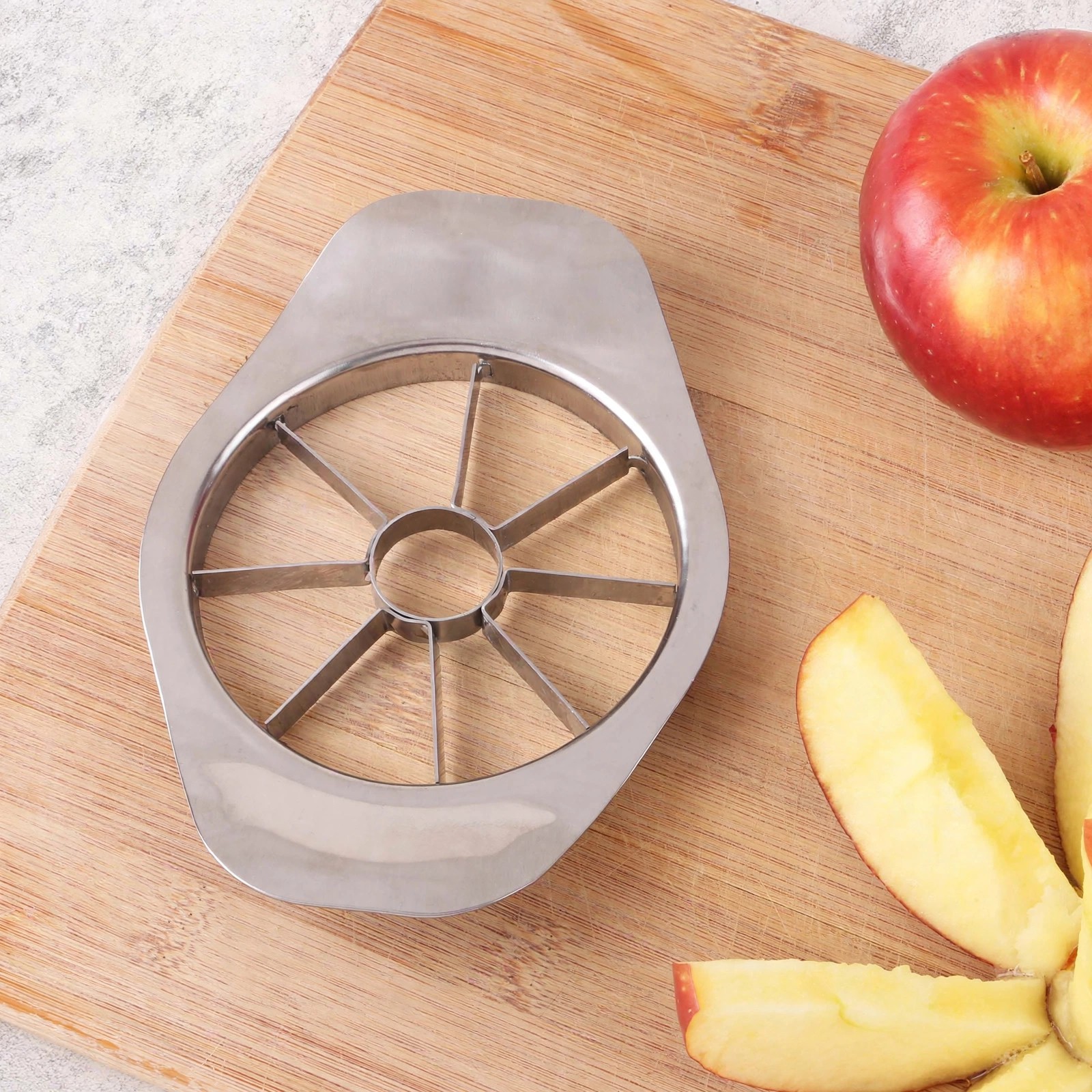 Stainless Steel 8-Blade Apple Slicer and Corer