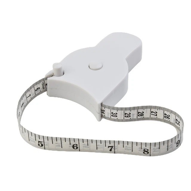 Compact Fitness Tape Measure With Lock Pin