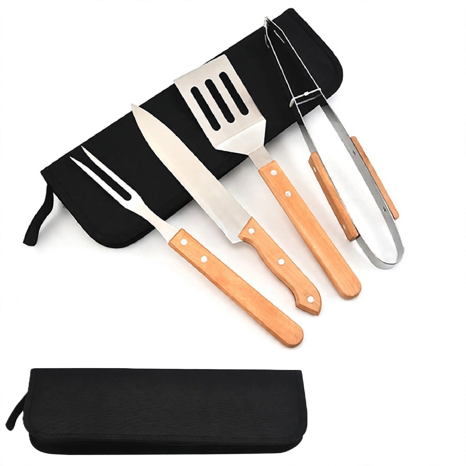 BBQ Grill Tool Set With Carrying Case
