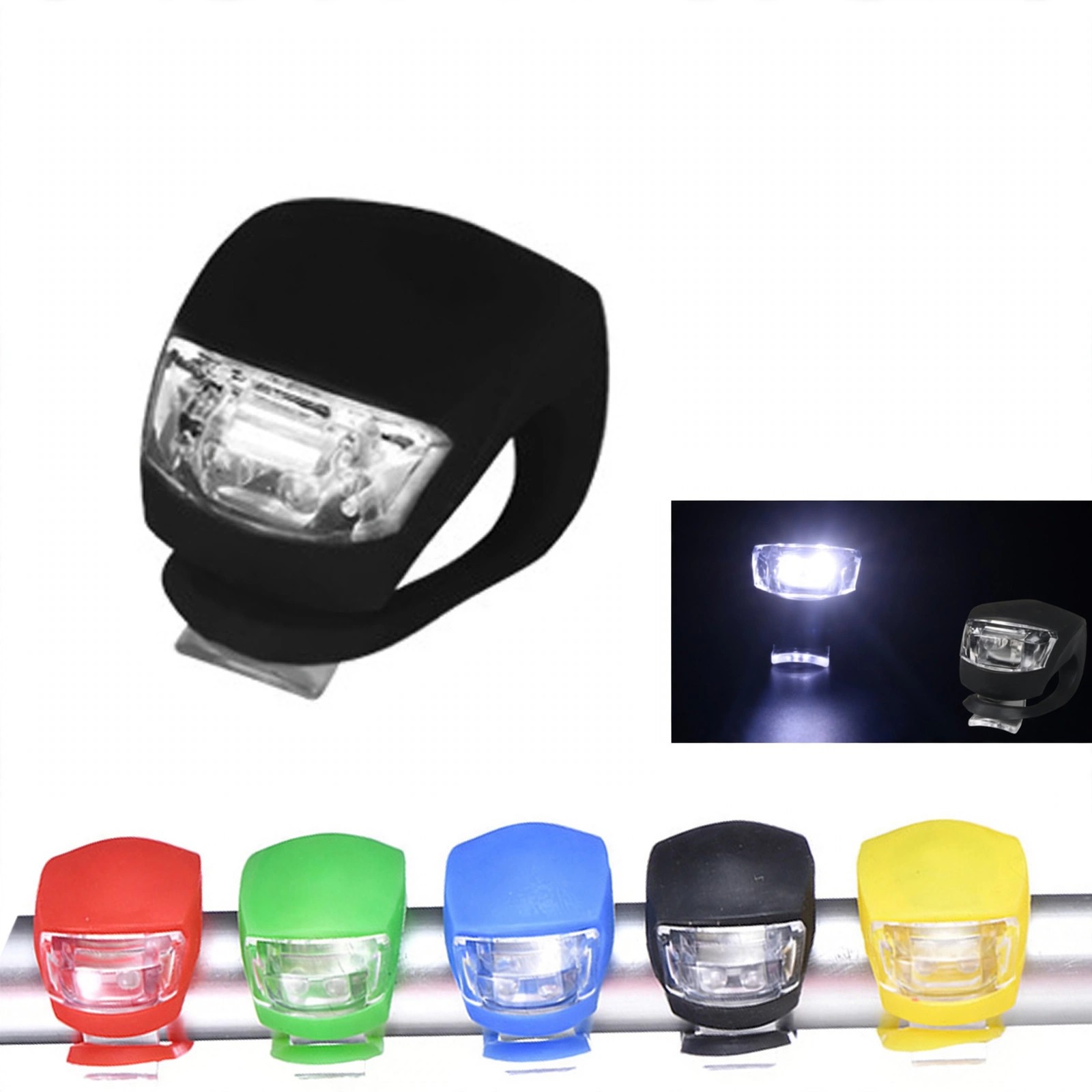 Water-Resistant Bicycle Warning Light