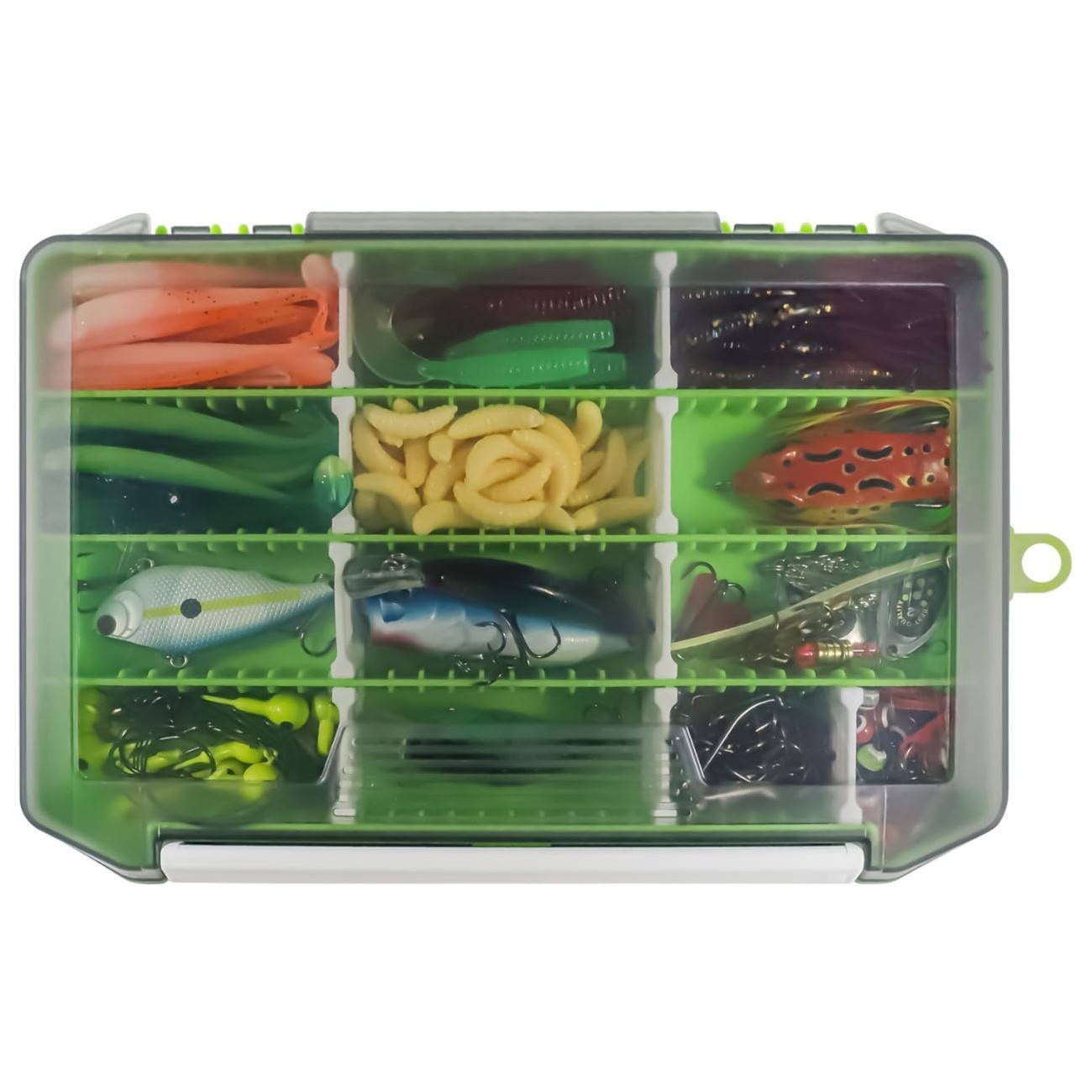 Fishing Lure Kit With Tackle Box