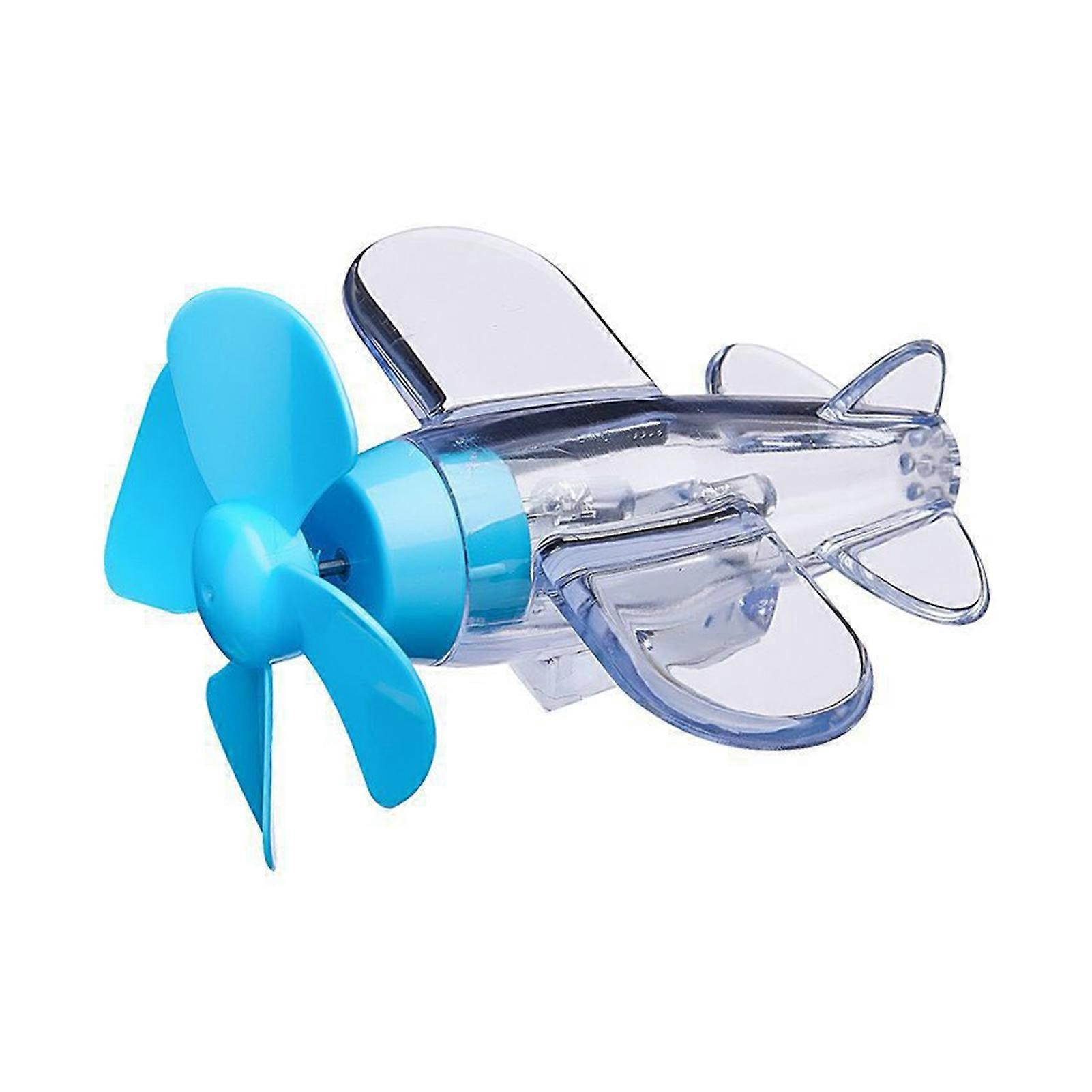 Wind-Powered Airplane LED Vehicle Ornament