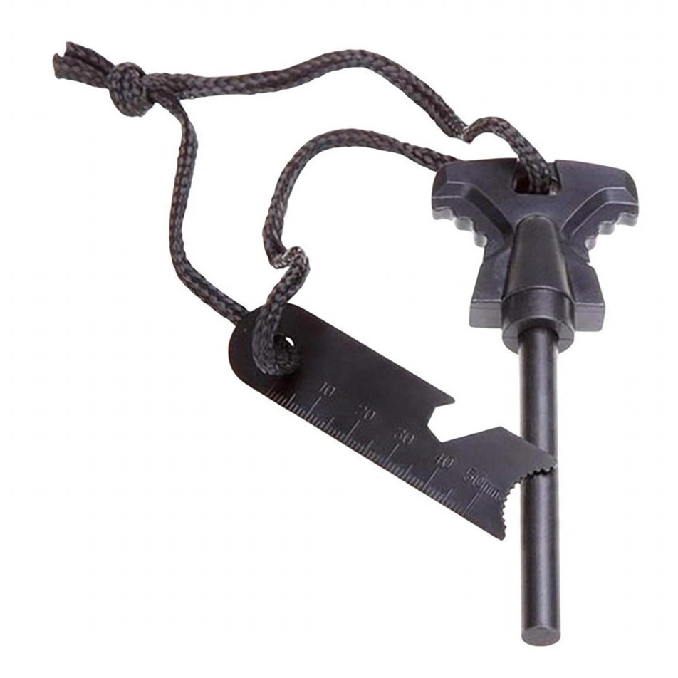 Ferrocerium Rod Fire Starter With Scraper