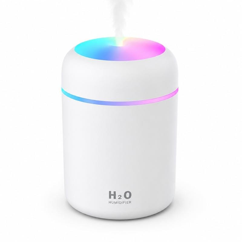 300 ml USB Humidifier With 7-Color Night Light