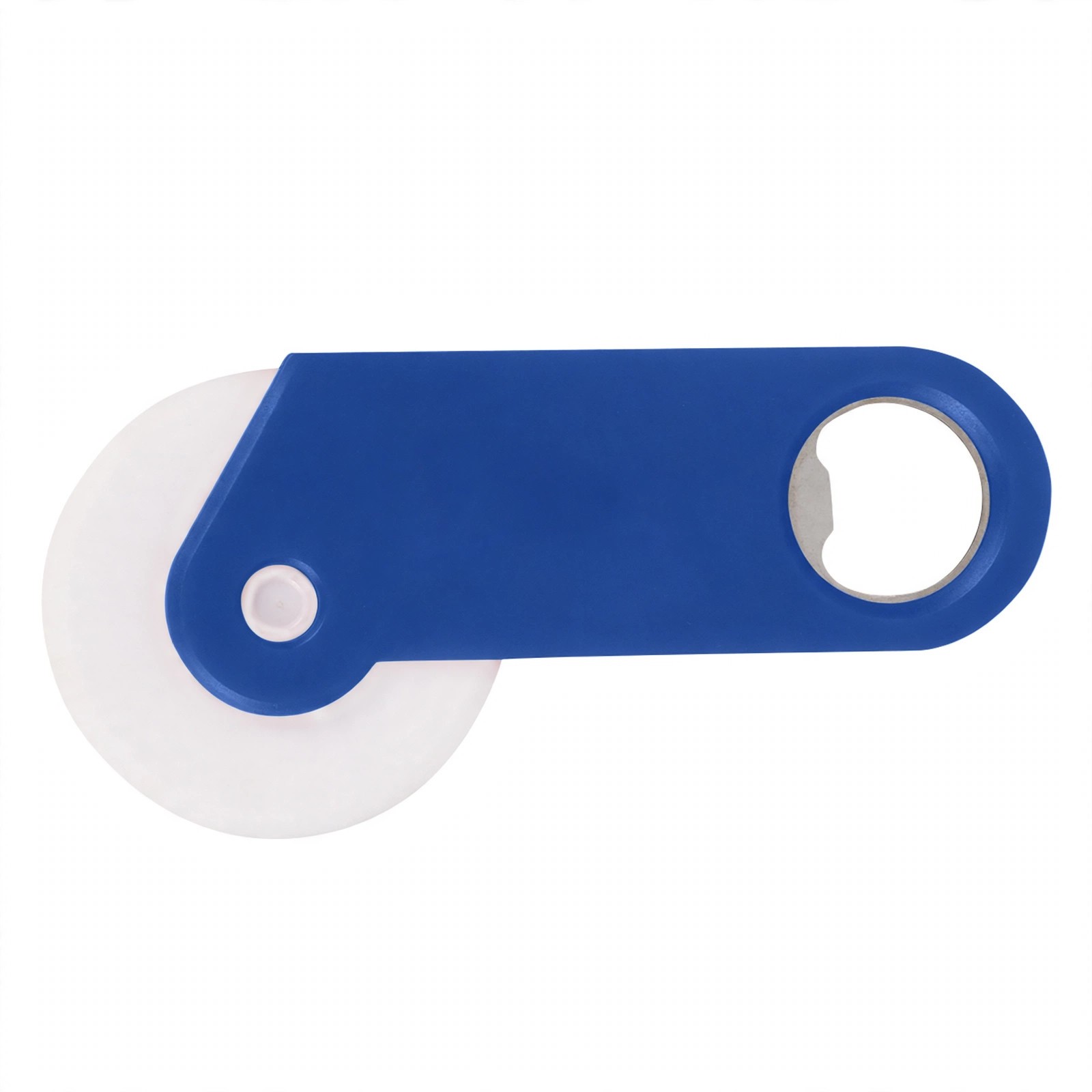 Plastic Pizza Cutter With Bottle Opener