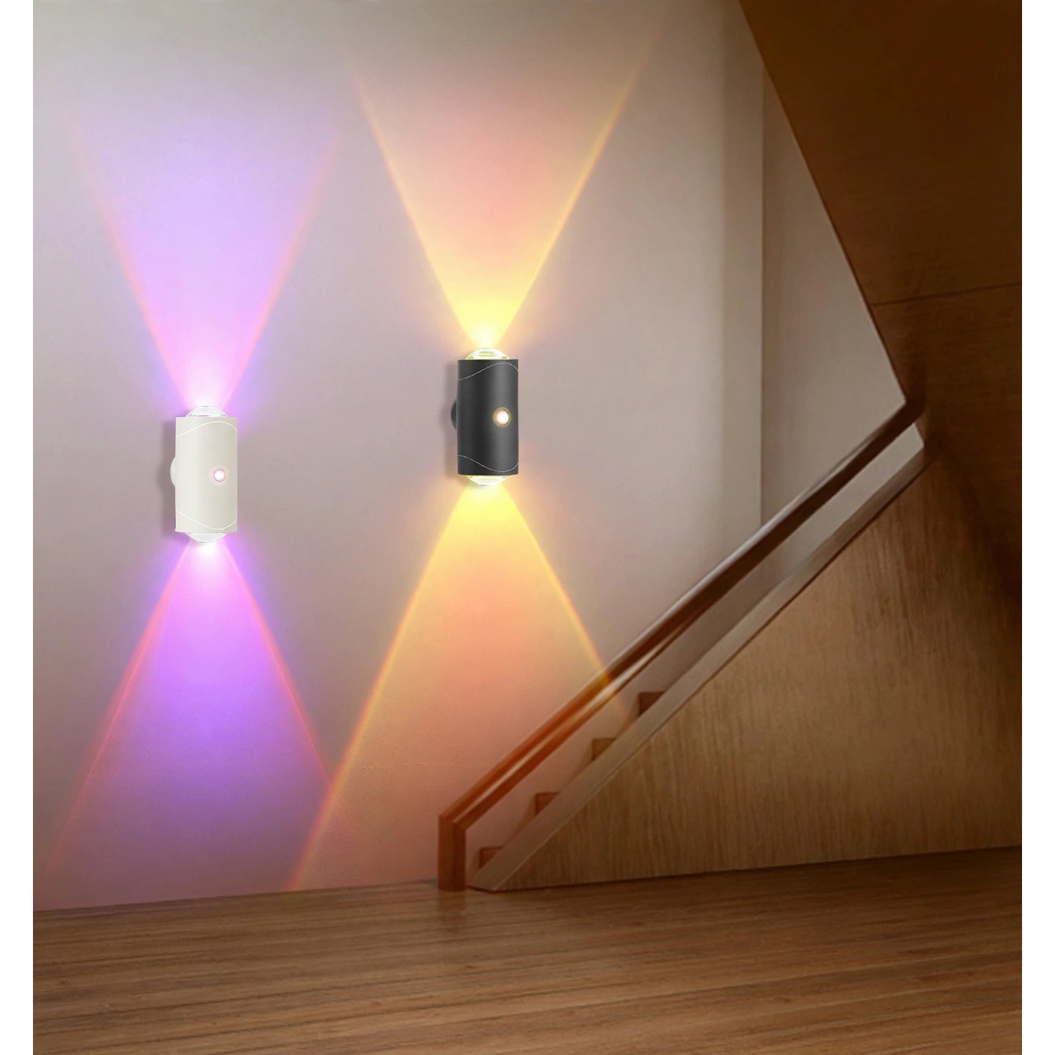 Rechargeable RGB Motion Sensor Wall Light With Remote
