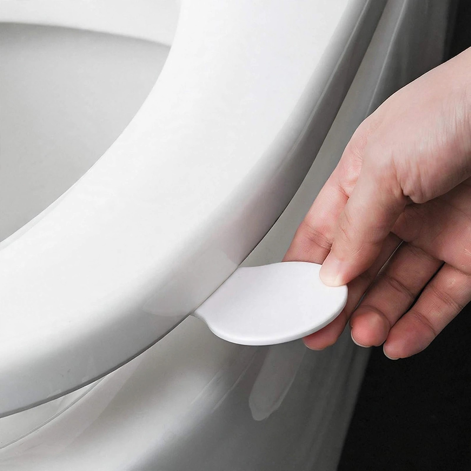 Adhesive Toilet Seat Lifter Handle