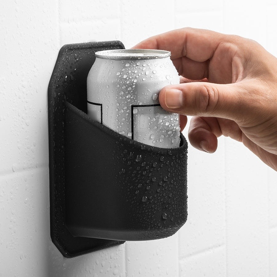 Adhesive Wall-Mounted Silicone Can Holder
