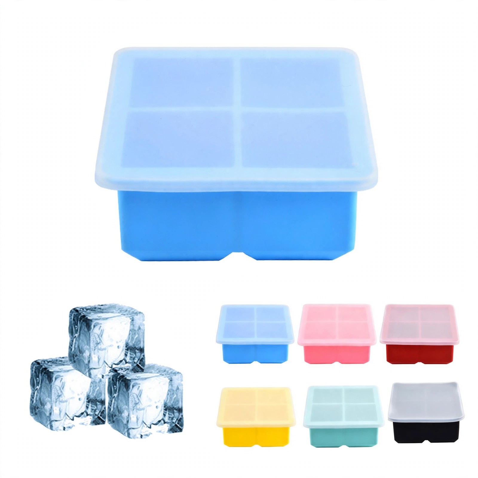 Silicone Ice Cube Tray