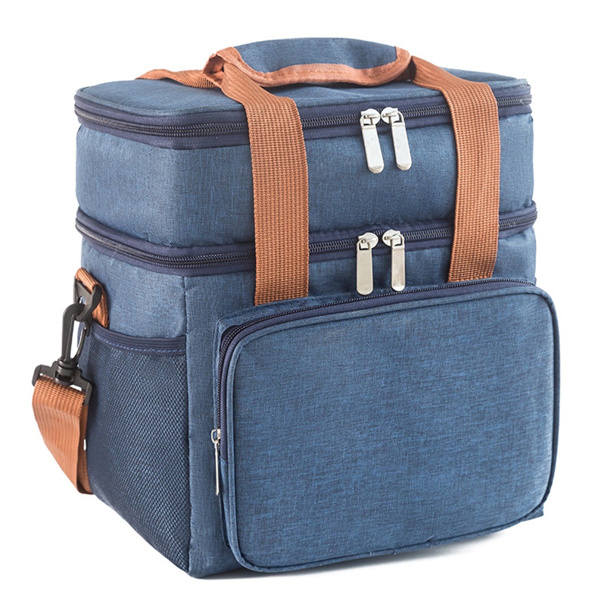 Double-Decker Insulated Lunch Bag