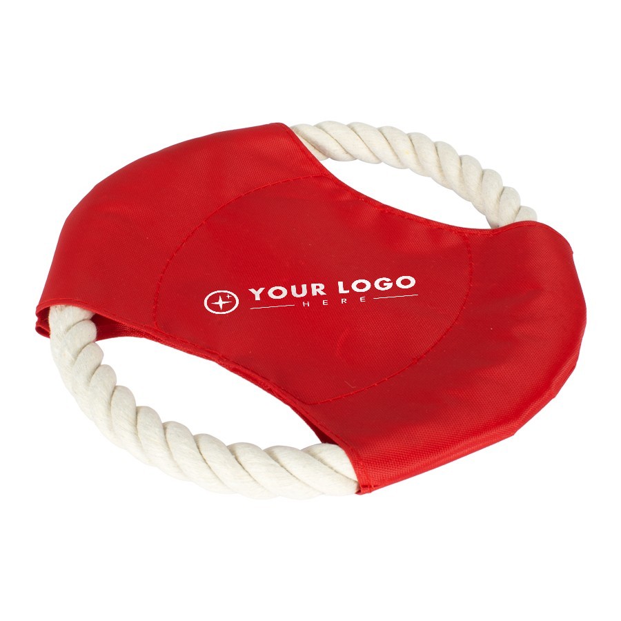 Foldable Cotton Rope Dog Flying Disc