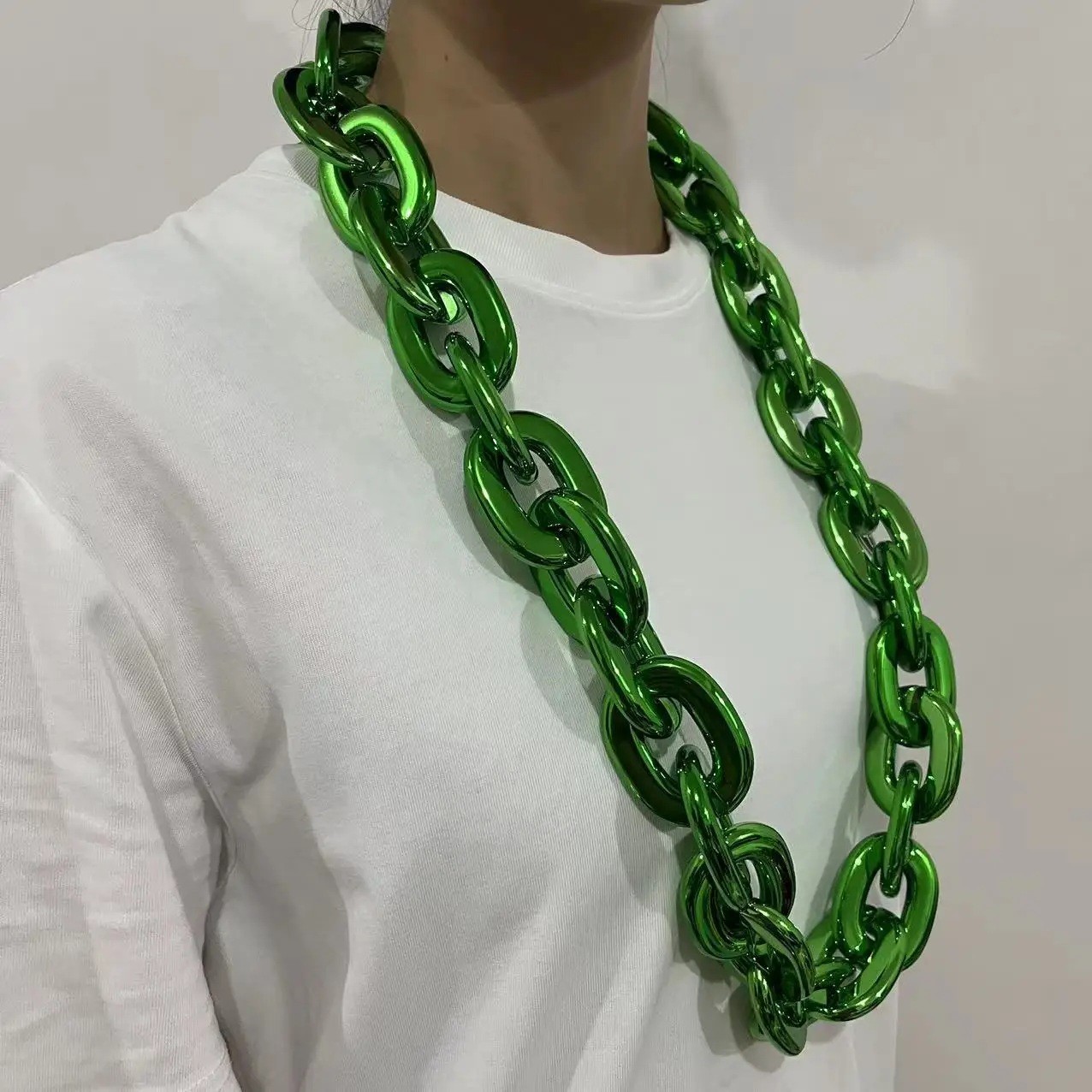 Oversized EVA Foam Chain Necklace