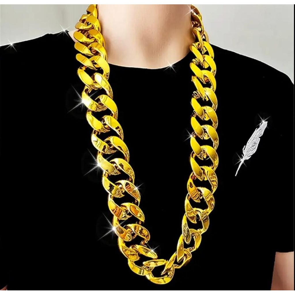 Plastic Link Chain Necklace