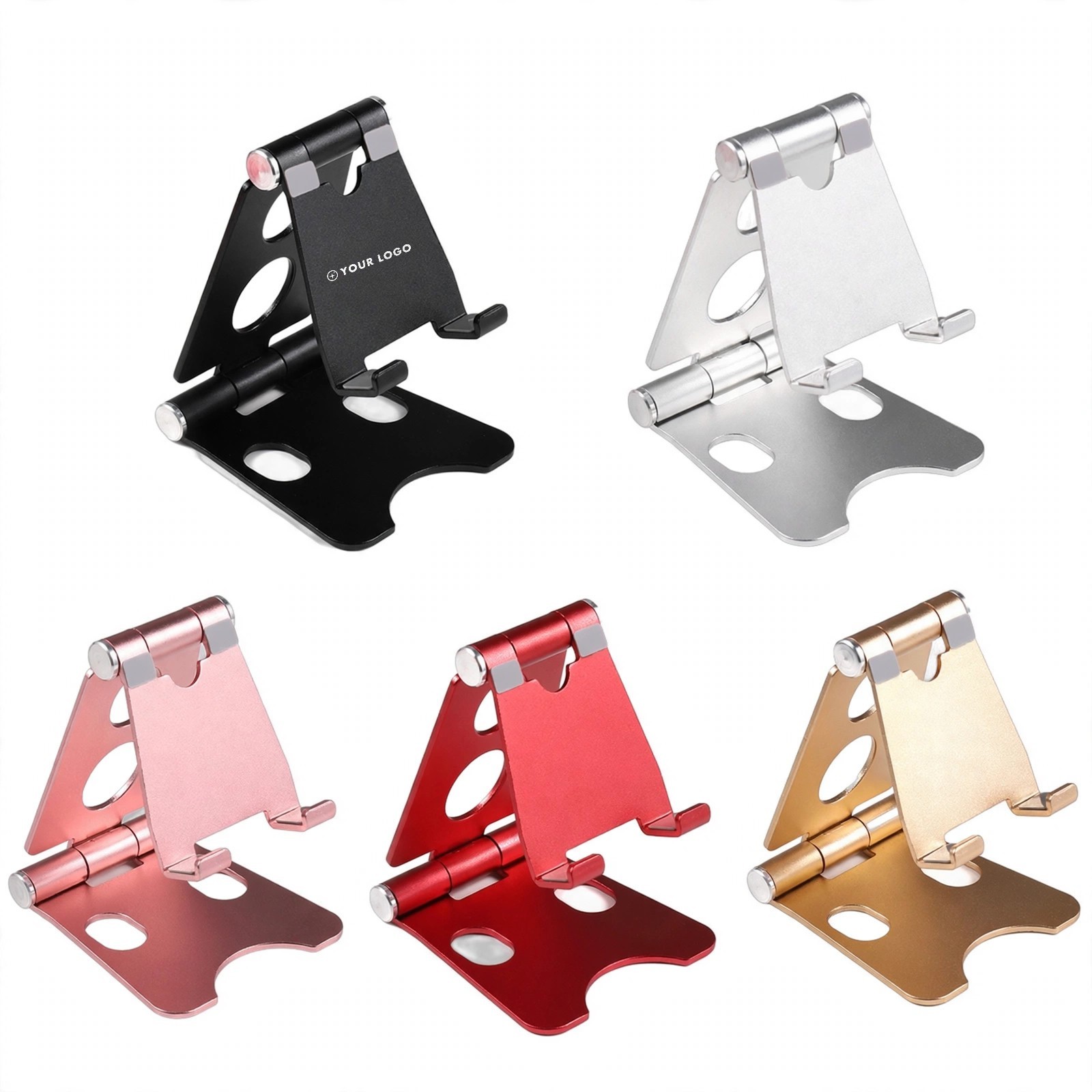 Adjustable Aluminum Desktop Phone Holder