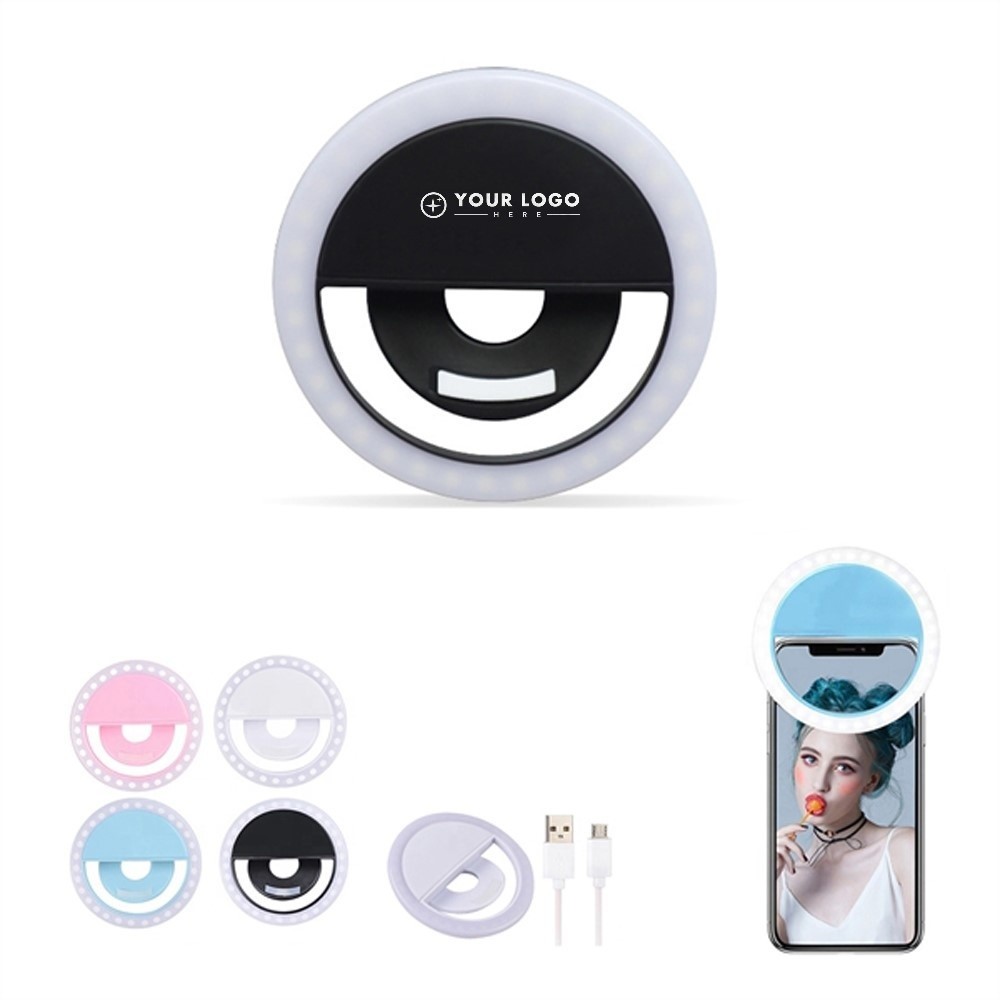 Rechargeable Clip-On Selfie Light