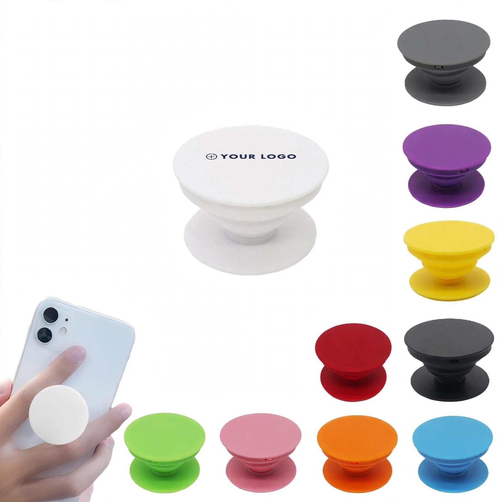 Collapsible Phone Grip and Stand